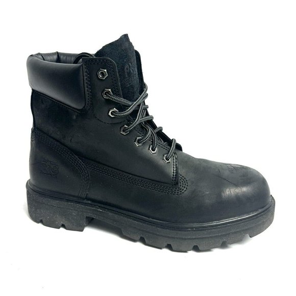 Timberland Pro Mens Sawhorse Composite Toe Work Boots Black Size 10 M